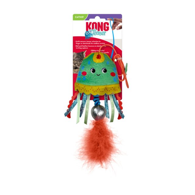KONG Teaser Jellyfish (Assorted Colours)