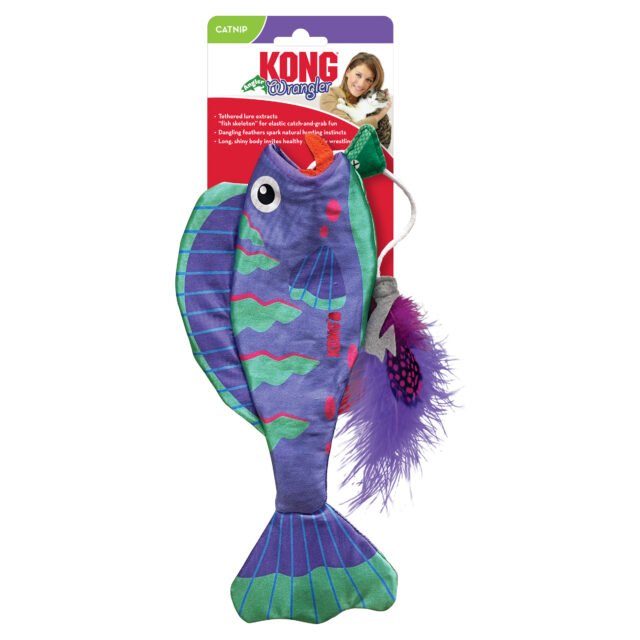 KONG Wrangler Angler Fish (Assorted Colours)