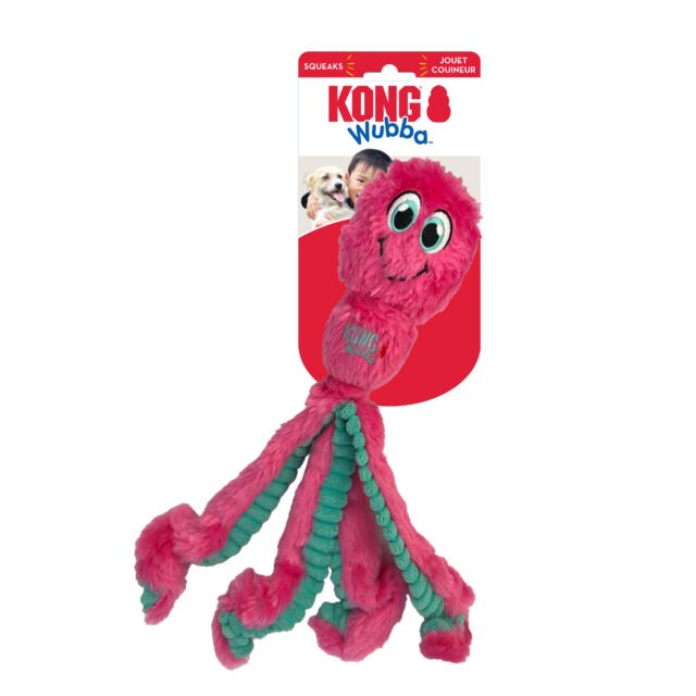 KONG Wubba Octopus Large (Assorted Colours)