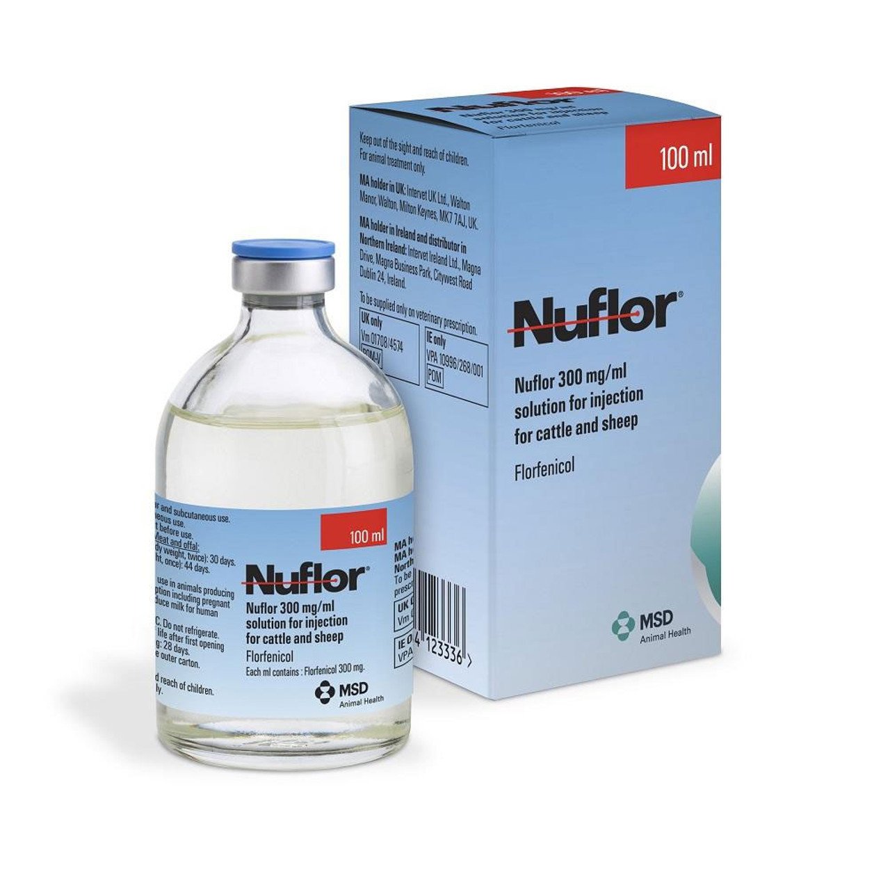 Nuflor Minidose Solution for Injection 100ml - The Vet Superstore