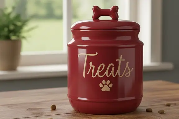 Jar of treats