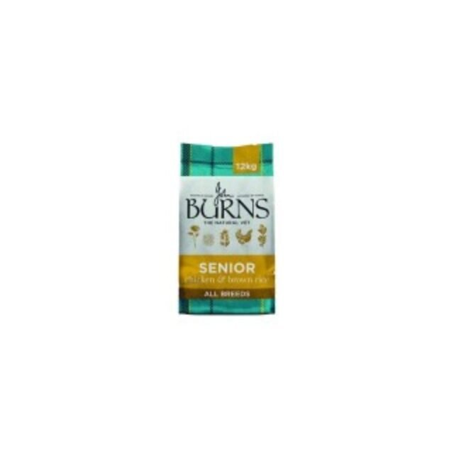 Burns Senior+ Chicken & Brown Rice Medium/Large Dog 12kg